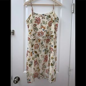 Madewell Summer Ready Printed Silk Dress